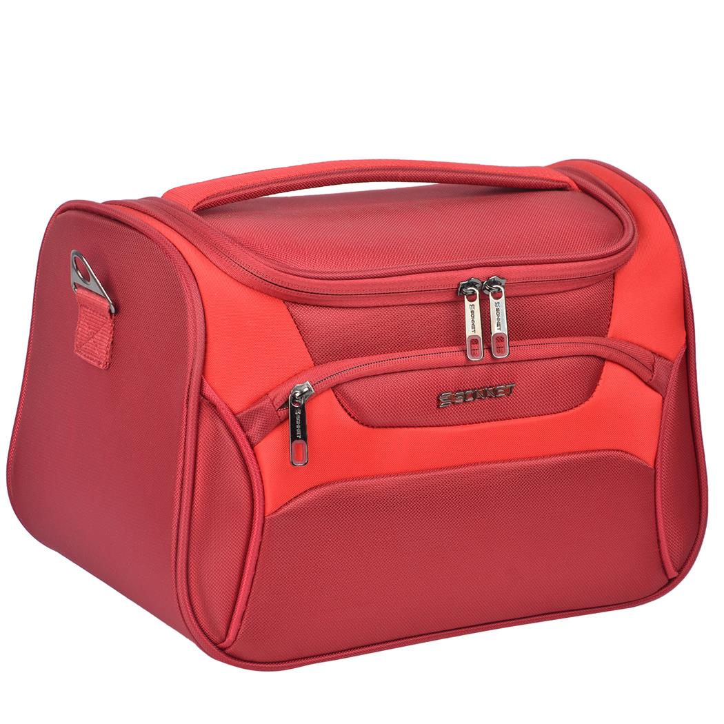 Sonnet VALOUR Expandable Check-in Suitcase - 25 inch RED - Price in India