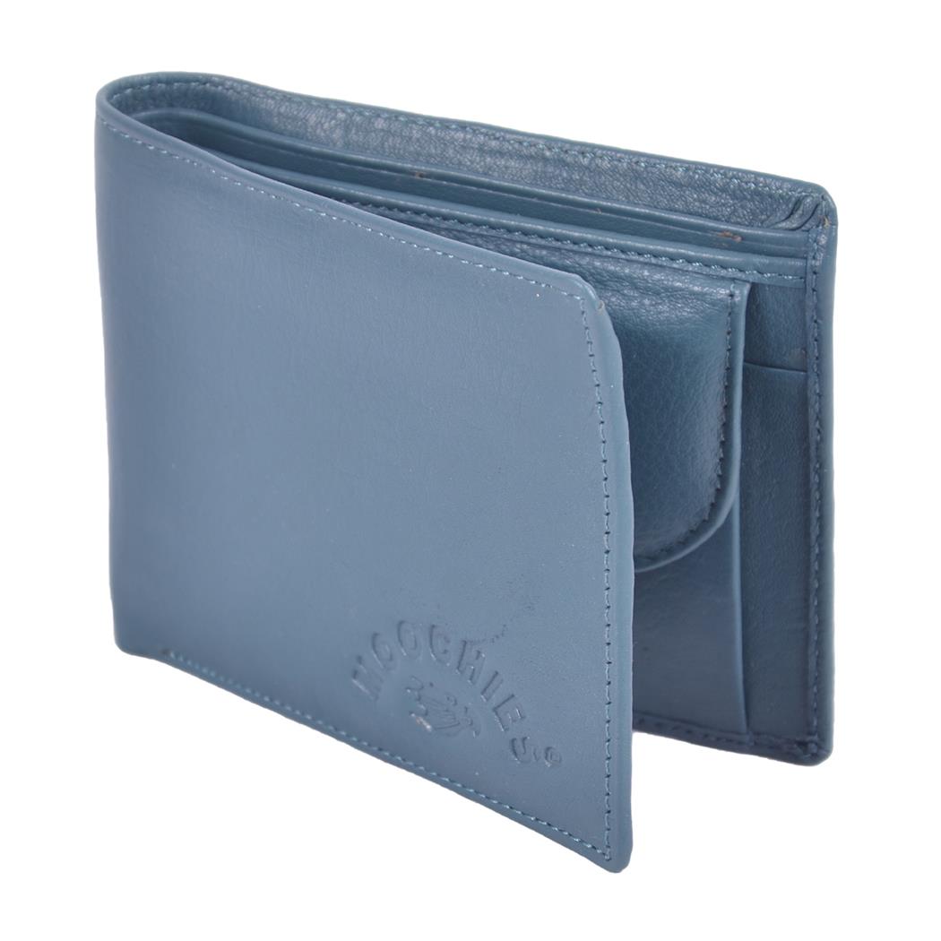 Men's Black Multi Fold Wallet Hand-Made Nappa Leather 20 Cards!! Gift Bag  RFID | eBay