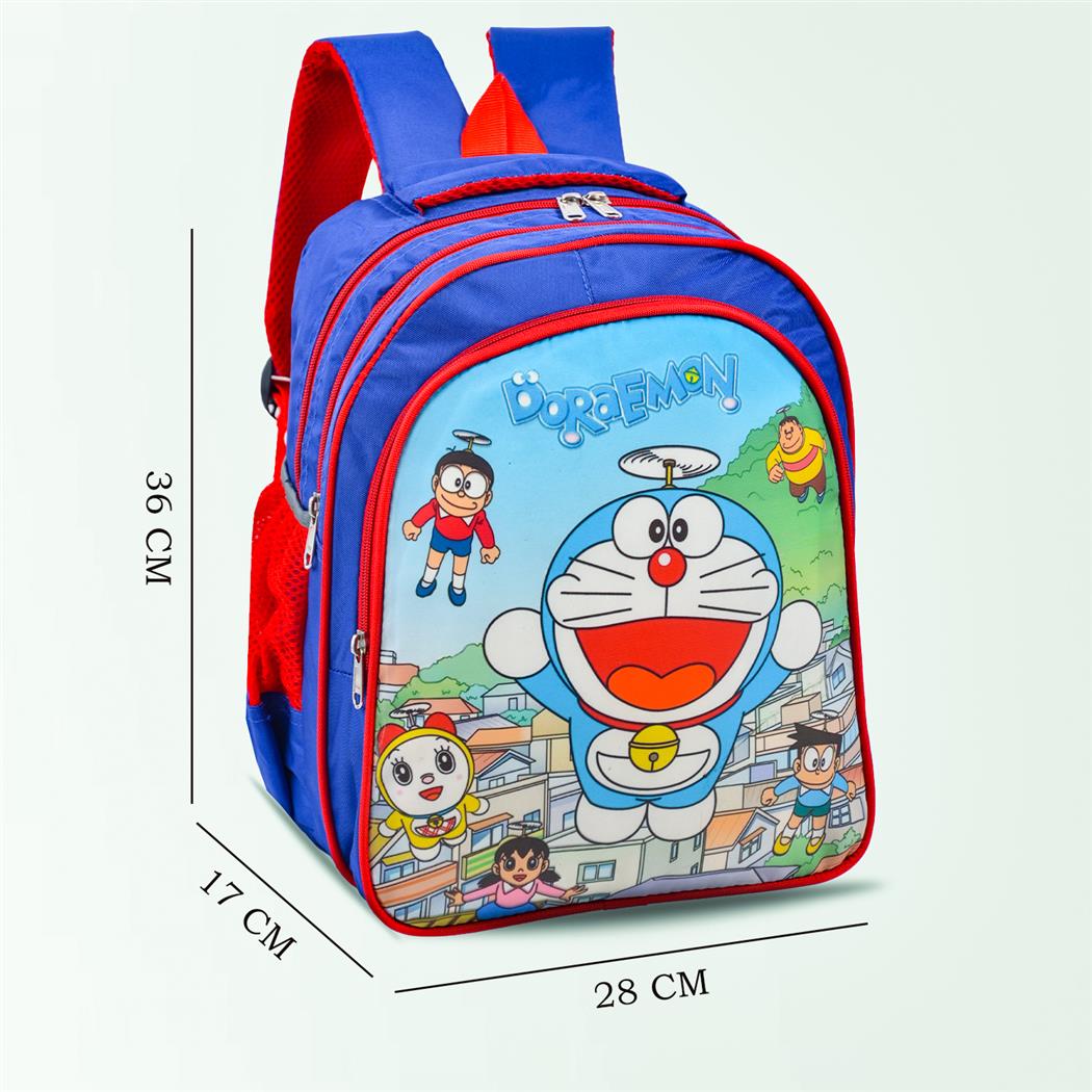 Buy Doraemon 15 Ltrs Blue::Red School Backpack (Doraemon Big Smile School  Bag 30 cm) Online at Lowest Price Ever in India | Check Reviews & Ratings -  Shop The World