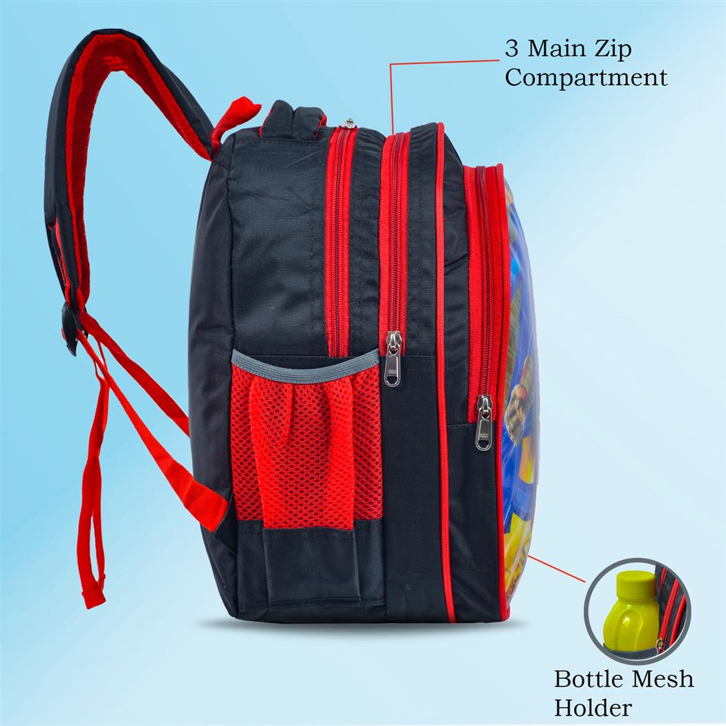 Buy KITEX Scoobee Day Medium Size School Bag Spider Man Print - CB205 M at  Amazon.in