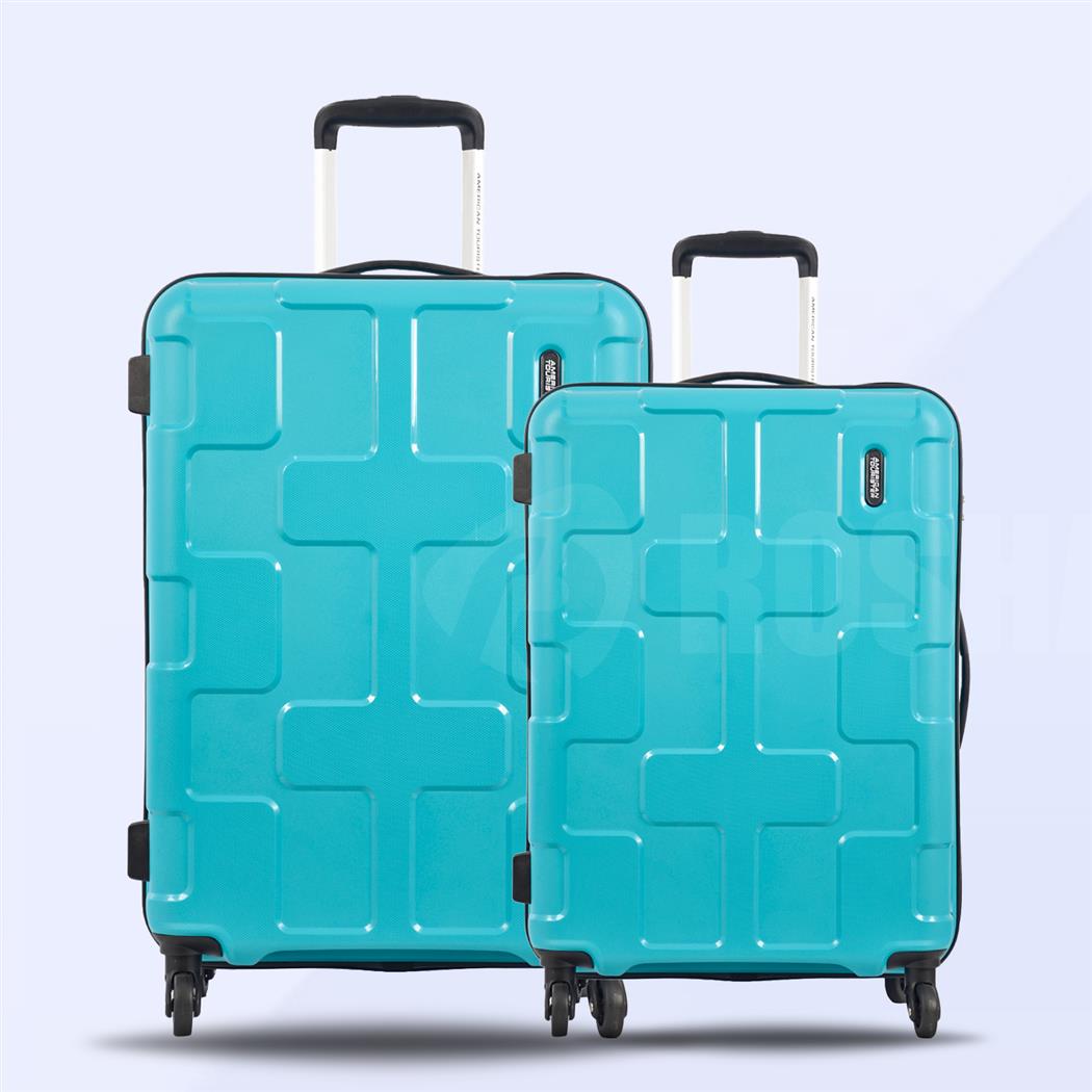 AMERICAN TOURISTER Sky Tracer Polycarbonate Blue Trolley Bag with  Wheels(Set of 3) Expandable Cabin Suitcase - 22 inch Blue - Price in India  | Flipkart.com