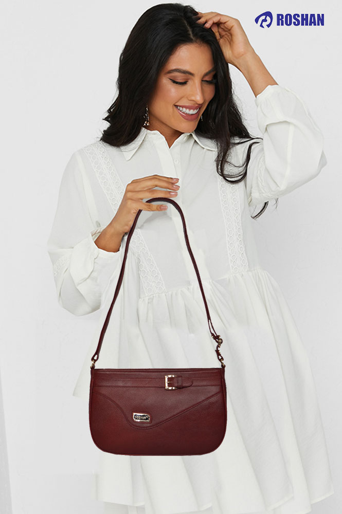 Buy roshan Women Multicolor Shoulder Bag Brown Online @ Best Price in India  | Flipkart.com