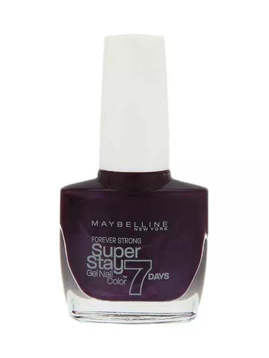 MAYBELLINE SUPER STAY GEL NAIL COLOR-05 EXTREME BLACKCURRANT