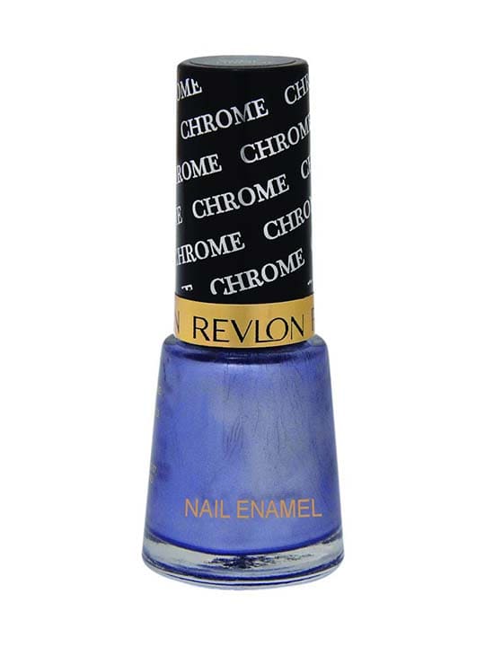 REVLON NAIL ENAMEL-CHROME-BLUE AQUA CHROME