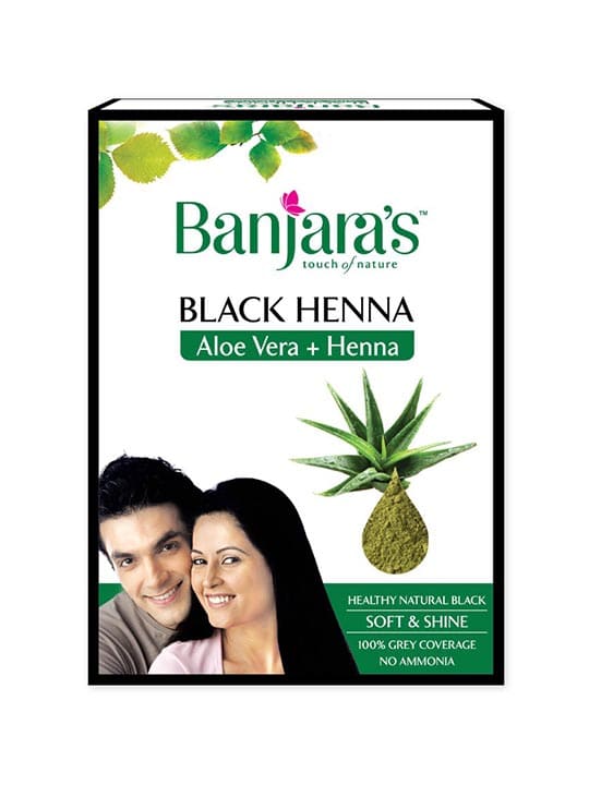 BANJARAS ALOEVERA BLACK HENNA 50GM