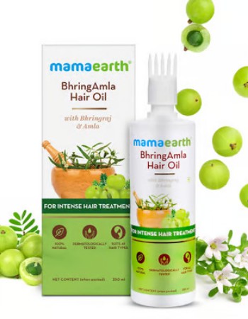 Mamaearth BhringAmla Hair Oil