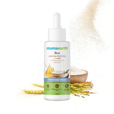 Mamaearth Rice Hair Oil Booster