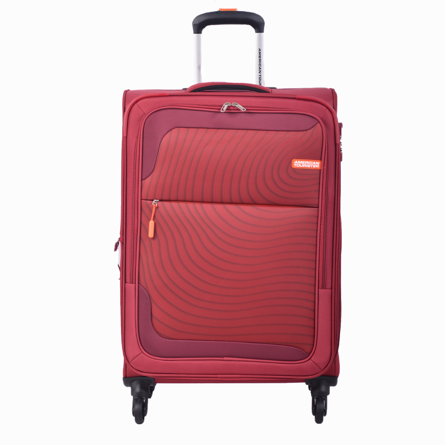 RoshanBags_AMERICAN TOURISTER ARES 4W  STROLLY RED