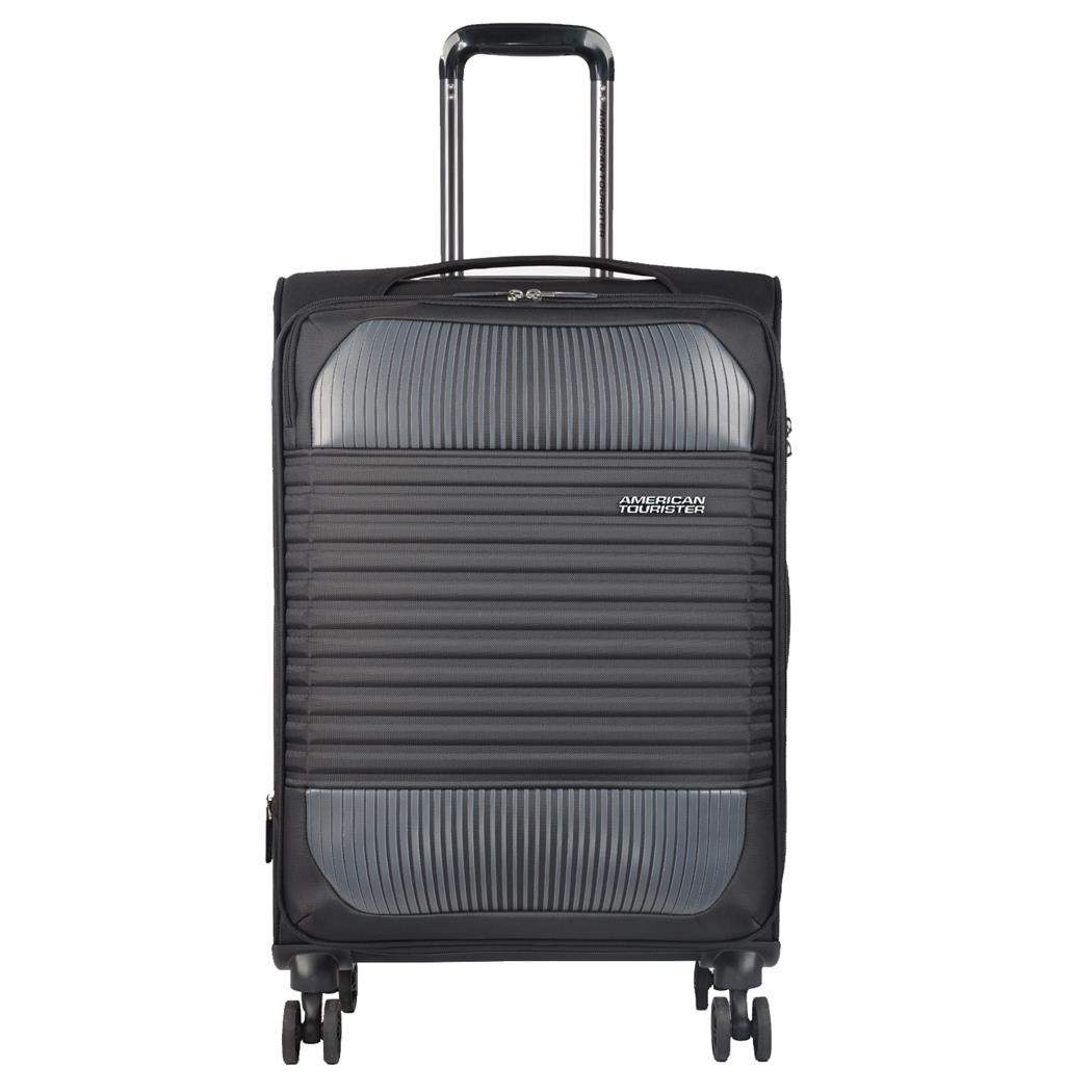 RoshanBags_AMERICAN TOURISTER FORNAX BLACK SPINNER