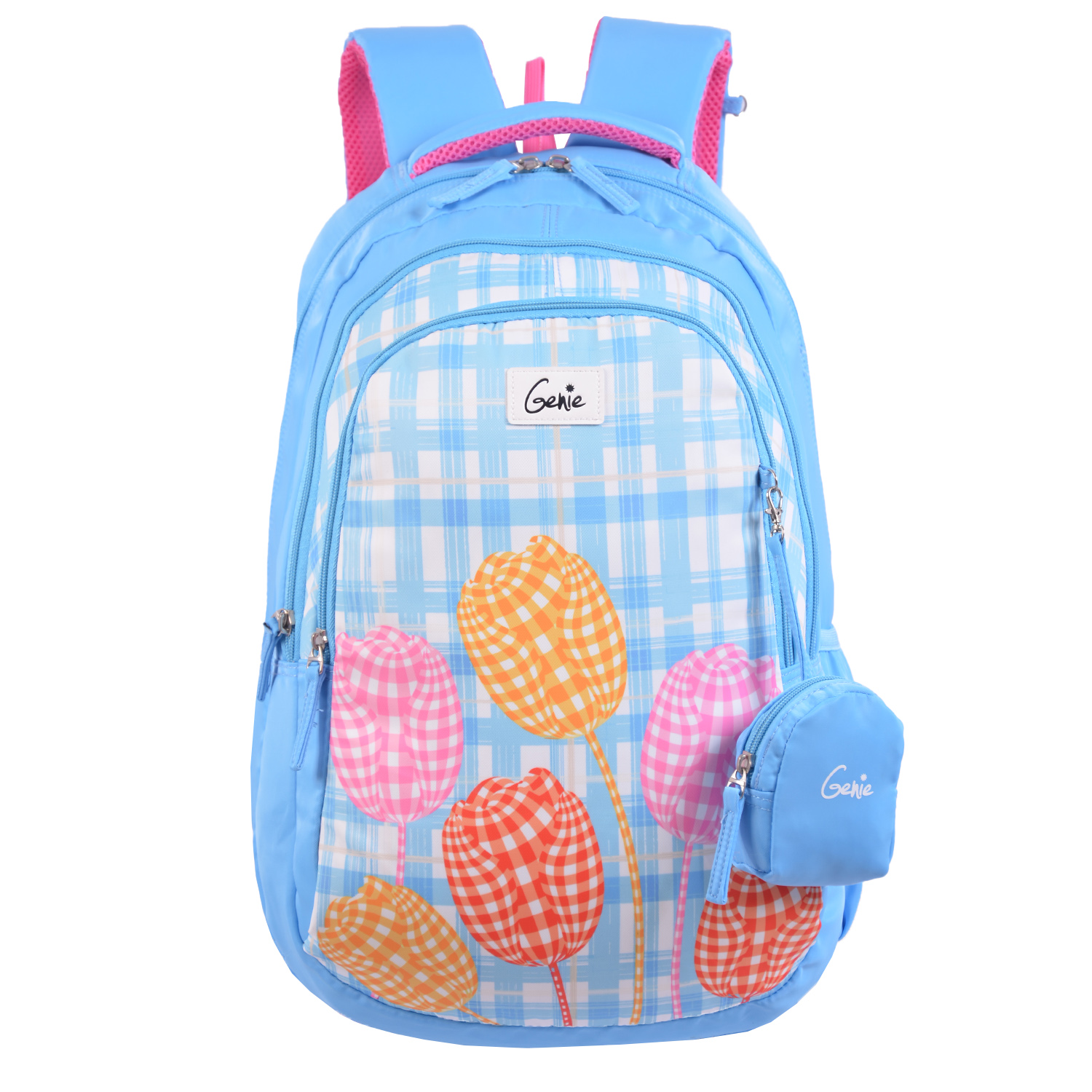 RoshanBags_GENIE 36L KIDS BACKPACK CHLOE 19 BLUE WITH POUCH