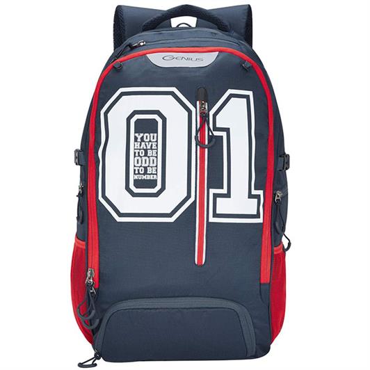 RoshanBags_Genius The One21 Overnighter Backpack Navy Blue