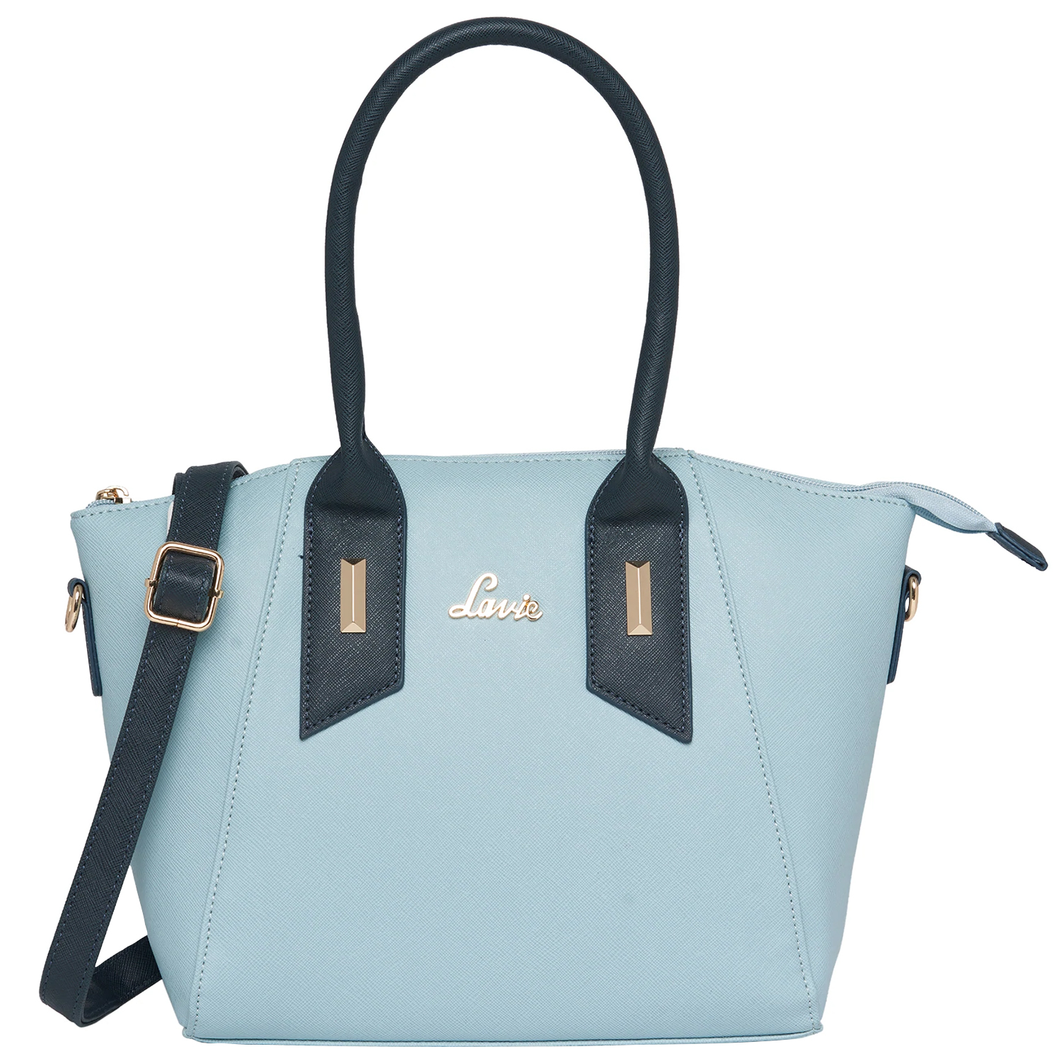RoshanBags_LAVIE WOMENHILITE PAMMY N SATCHEL P BLUE WITH SLING