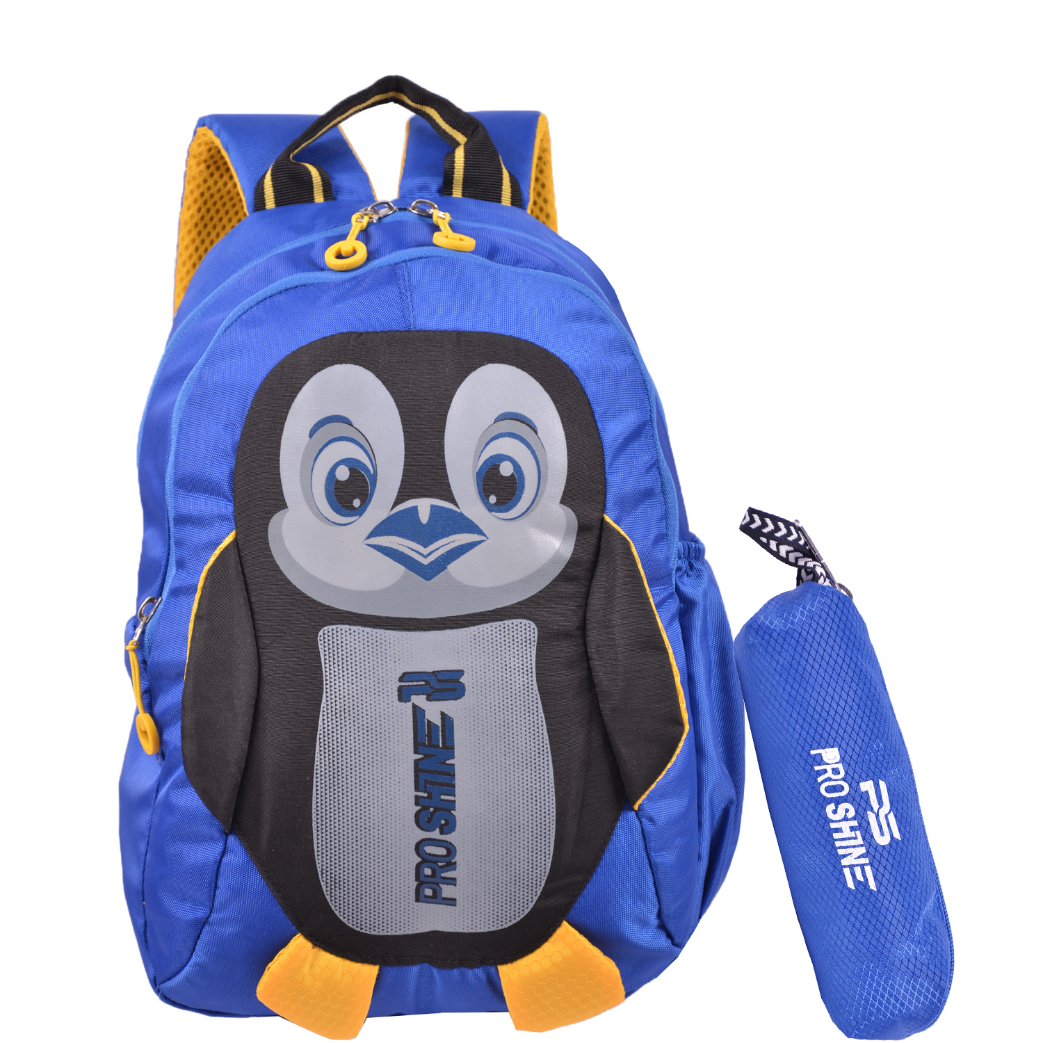 RoshanBags_PROSHINE 14L KIDS SCHOOL BAG FOR KG WITH POUCH A0239 NAVY