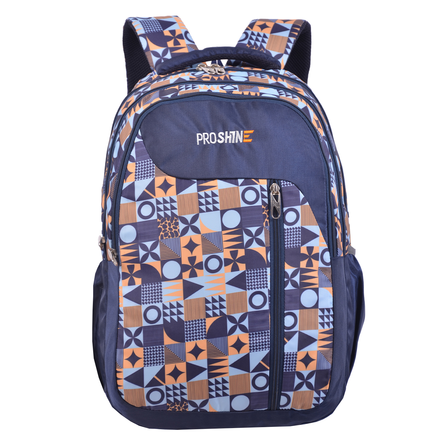 RoshanBags_PROSHINE 38L CASUAL BACKPACK A0399 NAVY BLUE
