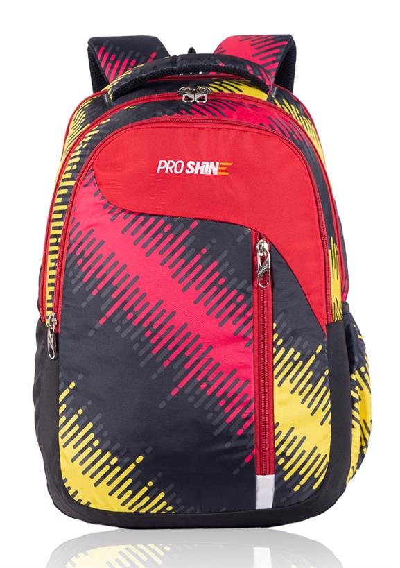 RoshanBags_Proshine 37 L Casual Backpack Red Pro001