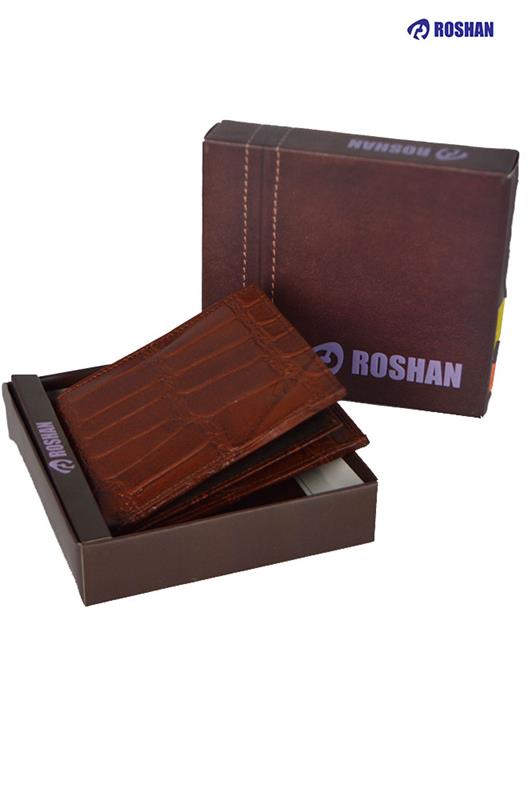 RoshanBags_Roshan Men Leather Wallet Brown 020