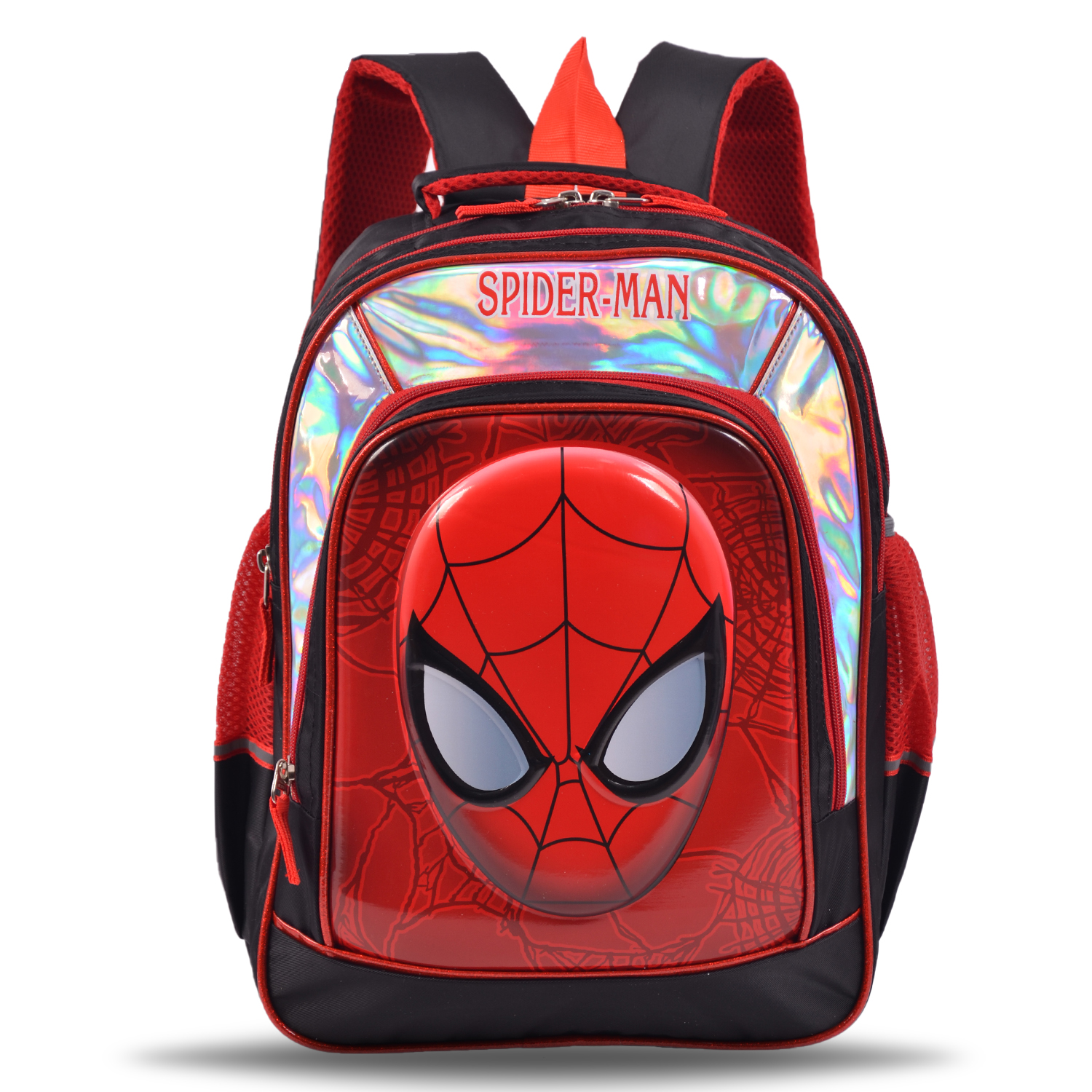 RoshanBags_SPIDERMAN 7D KIDS SCHOOL BAG RED
