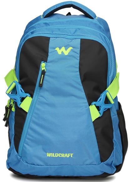 Buy Wildcraft 31 Ltrs Blue Casual Backpack (11654-Blue) Online at  desertcartINDIA