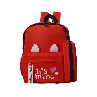 RoshanBags_WOMEN LIGHT WEIGHT FASHION BACKPACK RED