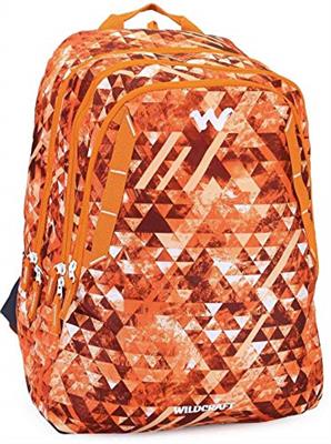 RoshanBags_Wildcraft 4 Geo Camo Orange Casual Backpack