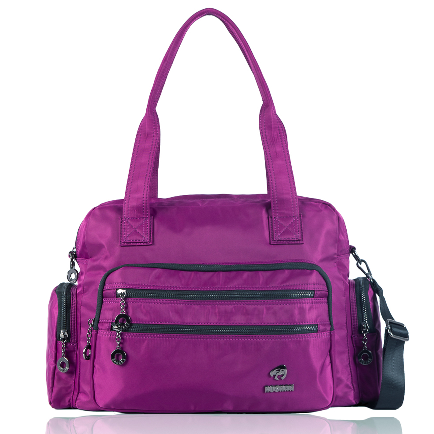 RoshanBags_Roshan Womens Handbag with sling A0237 Purple