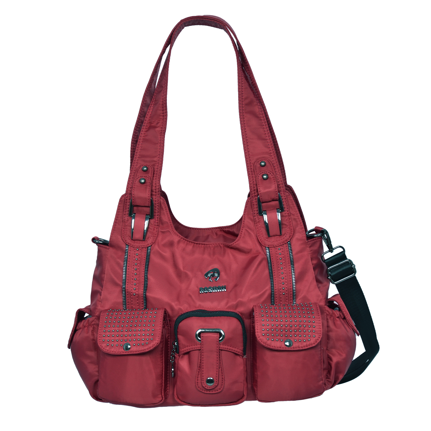 RoshanBags_Roshan Womens Handbag with sling A0249 Red